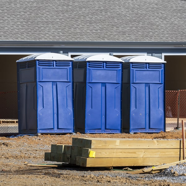 are there different sizes of portable restrooms available for rent in Weston TX